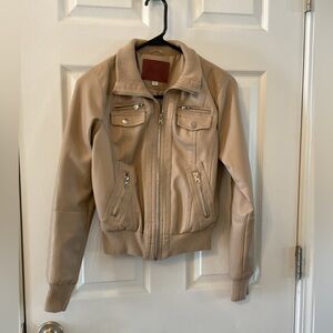 Swiss London Juniors Beige Small Front Zip Jacket